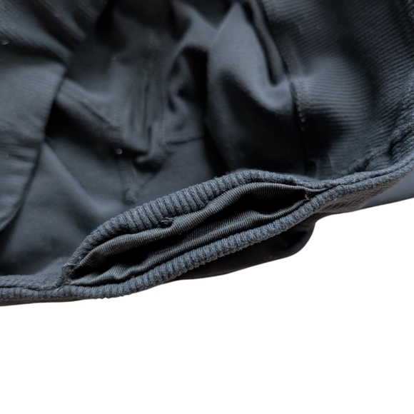 Lululemon Clam Digger II Black Luon Mid Rise Ribbed Waist 6/2013 Women's size 6 - Picture 8 of 14